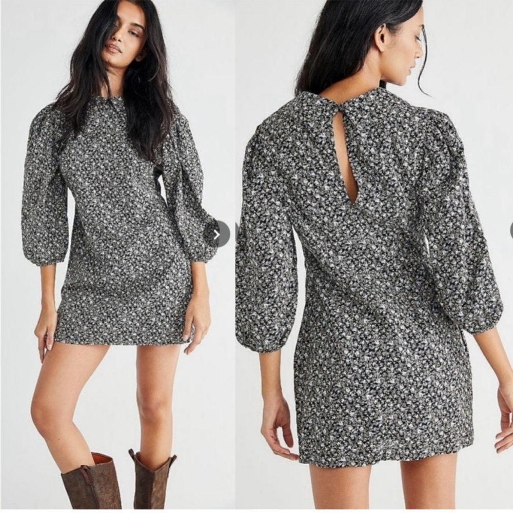 FREE PEOPLE Making Plans Mini Dress | Size 4 🖤